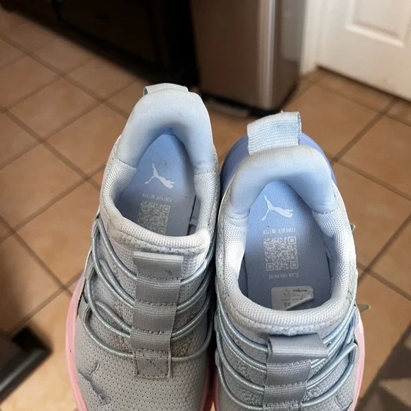 Little girls puma one4all slip on sneakers 2.0 - Picture 3 of 4